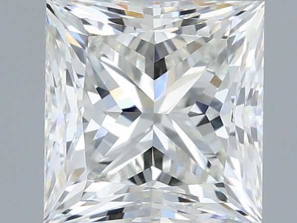 Diamante Naturale Taglio Princess 0.9ct EX/EX H VVS1 - IGI - 5.12x5.01x3.85mm
