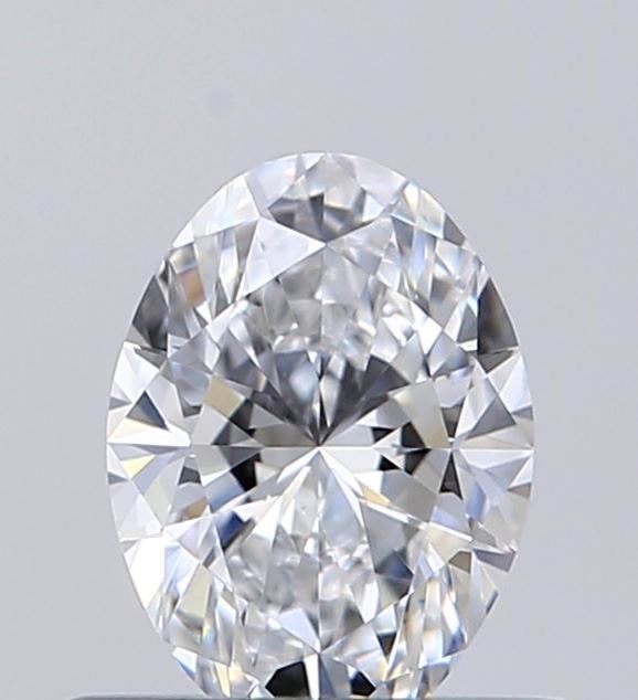 Diamante Naturale Taglio Ovale 0.5ct VG/EX D VS1 - GIA - 6.25x4.53x2.86mm