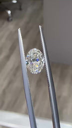 Diamante Naturale Taglio Ovale 1.2ct EX/EX J VS2 - GIA - 8.07x5.89x3.81mm