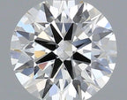 Diamante Naturale Taglio Brillante 0.3ct VG/VG/VG I IF - IGI - 4.27x4.3x2.59mm