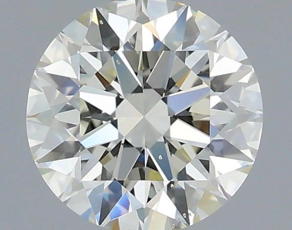 Diamante Naturale Taglio Brillante 1.2ct 3EX J VS2 - IGI - 6.74x6.79x4.21mm