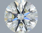 Diamante Naturale Taglio Brillante 0.9ct 3EX J VS2 - IGI - 6.11x6.14x3.82mm
