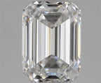 Diamante Naturale Taglio Smeraldo 1.4ct VG/EX F VVS2 - GIA - 7.37x5.26x3.56mm