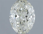 Diamante Naturale Taglio Ovale 0.5ct EX/EX J VVS1 - IGI - 6.37x4.67x2.57mm