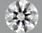 Diamante Naturale Taglio Brillante 0.5ct EX/VG/VG F VS2 - GIA - 5.11x5.13x3.09mm