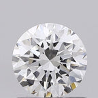 Diamante Naturale Taglio Brillante 0.7ct 3EX F VVS2 - IGI - 5.64x5.69x3.53mm