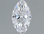 Diamante Naturale Taglio Marquise 0.43ct VG/EX D VS1 - GIA - 7.71x3.94x2.46mm