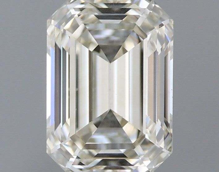 Diamante Naturale Taglio Smeraldo 0.72ct VG/VG J VVS2 - IGI - 5.87x4.26x2.91mm