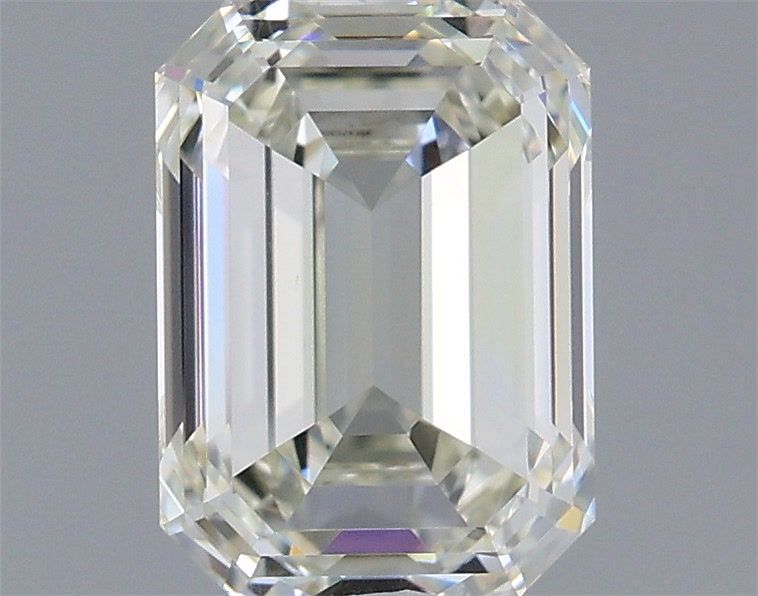 Diamante Naturale Taglio Smeraldo 1.52ct EX/EX J VVS1 - IGI - 7.61x5.44x3.48mm