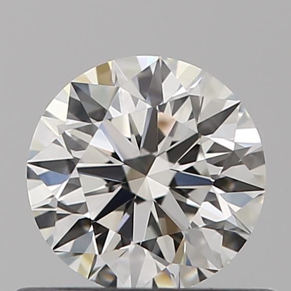 Diamante Naturale Taglio Brillante 0.48ct 3EX G IF - GIA - 5.01x4.97x3.12mm