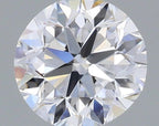 Diamante Naturale Taglio Brillante 0.5ct VG/G/EX D IF - GIA - 4.82x4.96x3.21mm