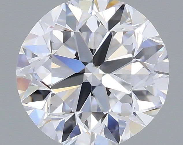 Diamante Naturale Taglio Brillante 0.5ct VG/G/EX D IF - GIA - 4.82x4.96x3.21mm