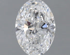 Diamante Naturale Taglio Ovale 0.7ct VG/VG E VS2 - GIA - 7.29x5.04x3.02mm