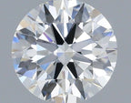 Diamante Naturale Taglio Brillante 0.6ct 3EX F VVS2 - IGI - 5.44x5.47x3.31mm