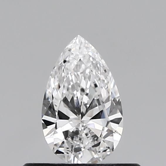 Diamante Naturale Taglio Goccia 0.32ct EX/EX D VVS1 - GIA - 6.29x3.93x2.24mm