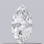 Diamante Naturale Taglio Marquise 0.18ct G/VG E VVS1 - GIA - 5.8x2.96x1.68mm