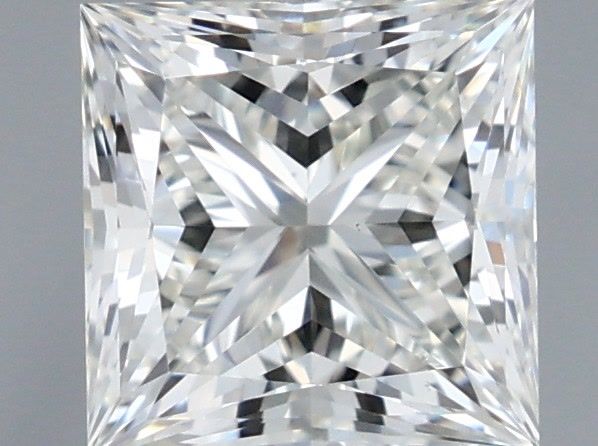 Diamante Naturale Taglio Princess 0.96ct EX/EX H VS1 - IGI - 5.31x5.3x3.85mm