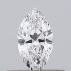 Diamante Naturale Taglio Marquise 0.26ct VG/G D VVS2 - GIA - 6.32x3.42x2.11mm