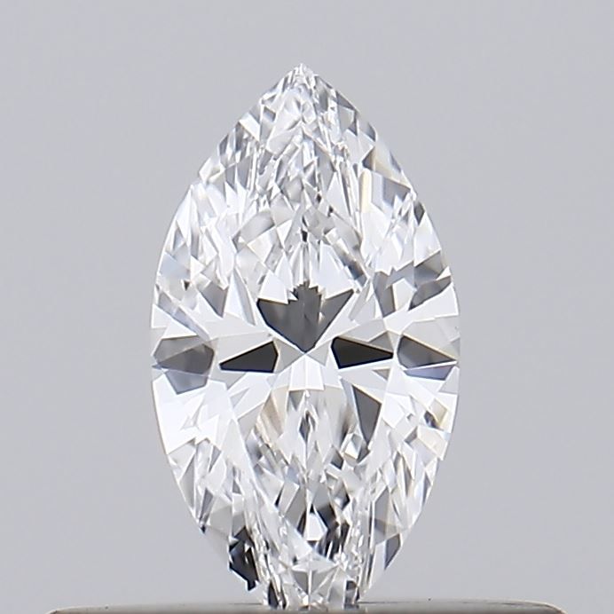 Diamante Naturale Taglio Marquise 0.26ct VG/G D VVS2 - GIA - 6.32x3.42x2.11mm