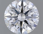 Diamante Naturale Taglio Brillante 0.36ct 3EX G IF - GIA - 4.56x4.59x2.79mm