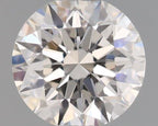Diamante Naturale Taglio Brillante 0.5ct 3EX H VVS2 - GIA - 5.06x5.08x3.17mm