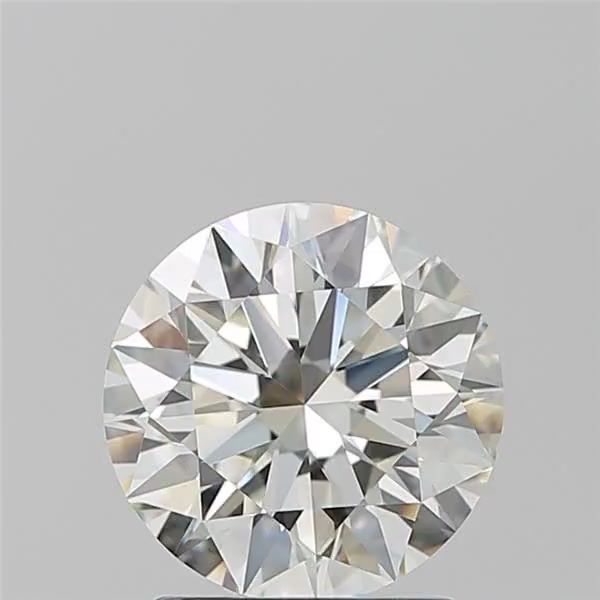 Diamante Naturale Taglio Brillante 1.8ct 3EX I VVS1 - IGI - 7.7x7.76x4.82mm