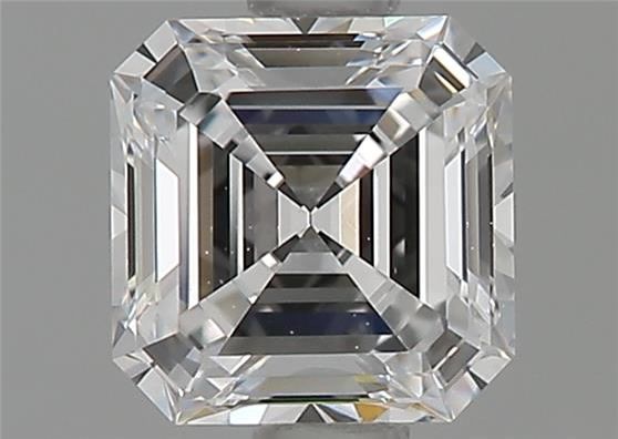 Diamante Naturale Taglio Asscher 0.76ct VG/VG D VVS1 - GIA - 5.45x5.38x3.18mm