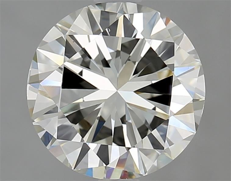 Diamante Naturale Taglio Brillante 2ct VG/G/EX J VVS1 - IGI - 8.06x8.16x4.92mm