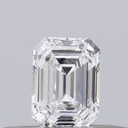 Diamante Naturale Taglio Smeraldo 0.18ct G/VG D VVS2 - GIA - 3.76x2.82x1.81mm