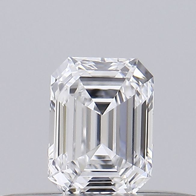 Diamante Naturale Taglio Smeraldo 0.18ct G/VG D VVS2 - GIA - 3.76x2.82x1.81mm
