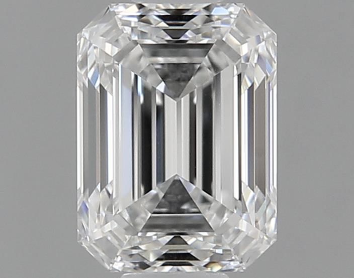 Diamante Naturale Taglio Smeraldo 1ct EX/EX F VVS2 - GIA - 6.36x4.71x3.33mm