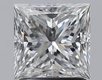 Diamante Naturale Taglio Princess 1.51ct EX/EX E VS1 - GIA - 6.39x6.32x4.58mm