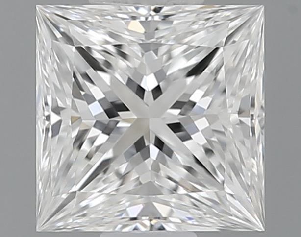 Diamante Naturale Taglio Princess 0.5ct VG/VG F VVS1 - GIA - 4.5x4.48x3.22mm