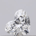 Diamante Naturale Taglio Cuore 0.23ct G/G G VVS1 - GIA - 3.57x4.3x2.62mm