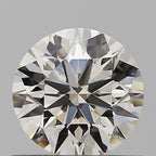 Diamante Naturale Taglio Brillante 0.5ct 3EX I VS2 - IGI - 5.06x5.11x3.16mm