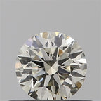 Diamante Naturale Taglio Brillante 0.36ct 3EX J VS2 - IGI - 4.53x4.55x2.83mm