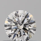 Diamante Naturale Taglio Brillante 0.4ct EX/EX/VG F VVS1 - GIA - 4.72x4.7x2.94mm