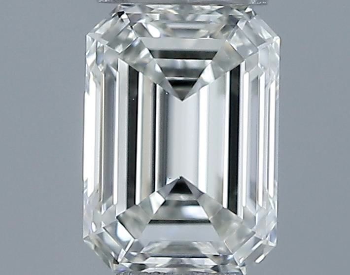Diamante Naturale Taglio Smeraldo 0.5ct EX/EX H VS1 - IGI - 5.35x3.82x2.47mm