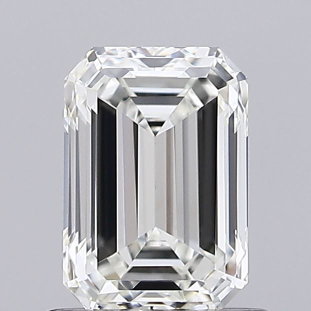 Diamante Naturale Taglio Smeraldo 0.93ct EX/EX G VVS1 - IGI - 6.54x4.5x3.12mm
