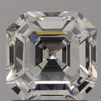 Diamante Naturale Taglio Asscher 1ct G/VG F VS1 - GIA - 6.18x6.13x3.43mm