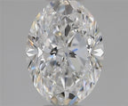 Diamante Naturale Taglio Ovale 0.8ct EX/EX E VS1 - GIA - 7.27x5.19x3.26mm