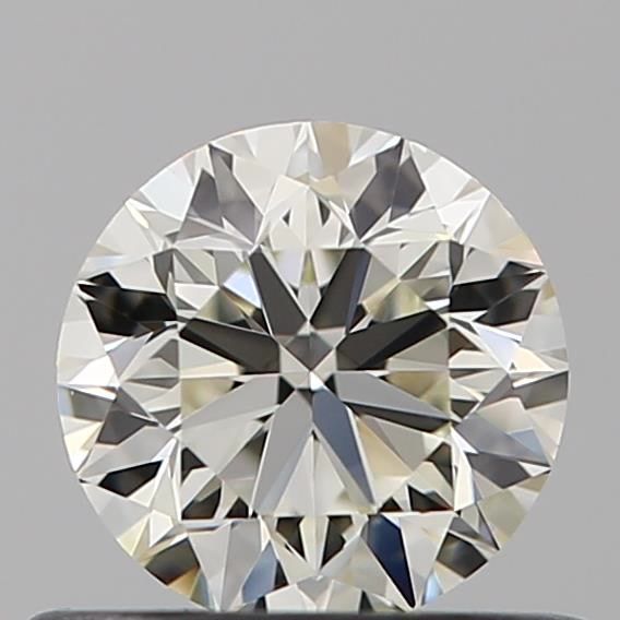 Diamante Naturale Taglio Brillante 0.5ct VG/EX/EX J VVS1 - IGI - 4.97x5.0x3.15mm