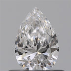 Diamante Naturale Taglio Goccia 0.42ct EX/EX D VVS2 - GIA - 6.58x4.27x2.51mm