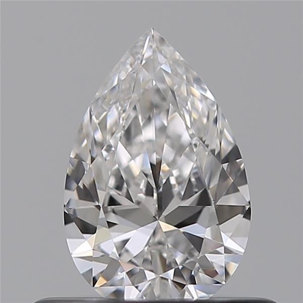 Diamante Naturale Taglio Goccia 0.42ct EX/EX D VVS2 - GIA - 6.58x4.27x2.51mm
