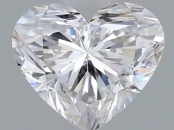 Diamante Naturale Taglio Cuore 0.81ct EX/EX E VVS2 - IGI - 5.55x6.47x3.9mm