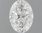 Diamante Naturale Taglio Ovale 1ct VG/EX F VS2 - GIA - 7.47x5.4x3.5mm