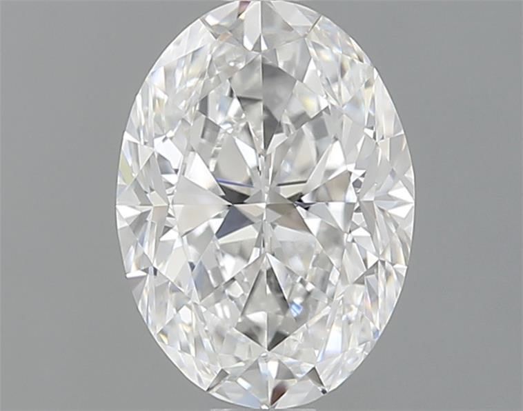 Diamante Naturale Taglio Ovale 1ct VG/EX F VS2 - GIA - 7.47x5.4x3.5mm