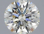 Diamante Naturale Taglio Brillante 1.02ct 3EX J VS2 - IGI - 6.37x6.42x4.02mm