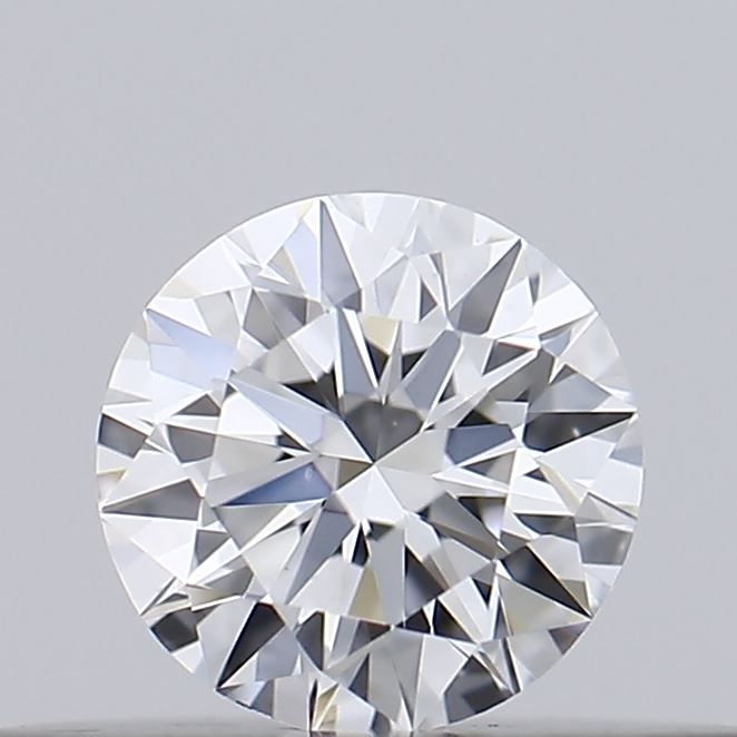 Diamante Taglio Brillante 0.18ct EX/VG/VG D VS1 - GIA - 3.62x3.64x2.21mm