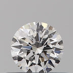 Diamante Naturale Taglio Brillante 0.32ct VG/VG/G E VVS2 - GIA - 4.39x4.37x2.7mm